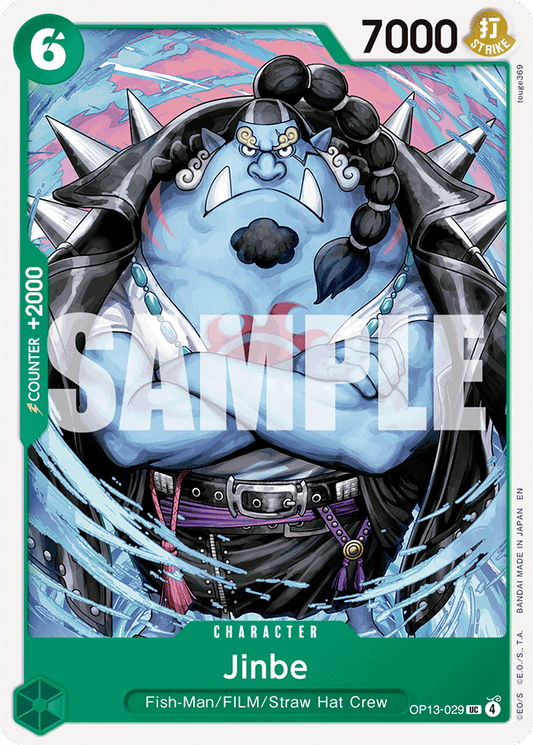Jinbe - Carrying On His Will - UC - OP13-029