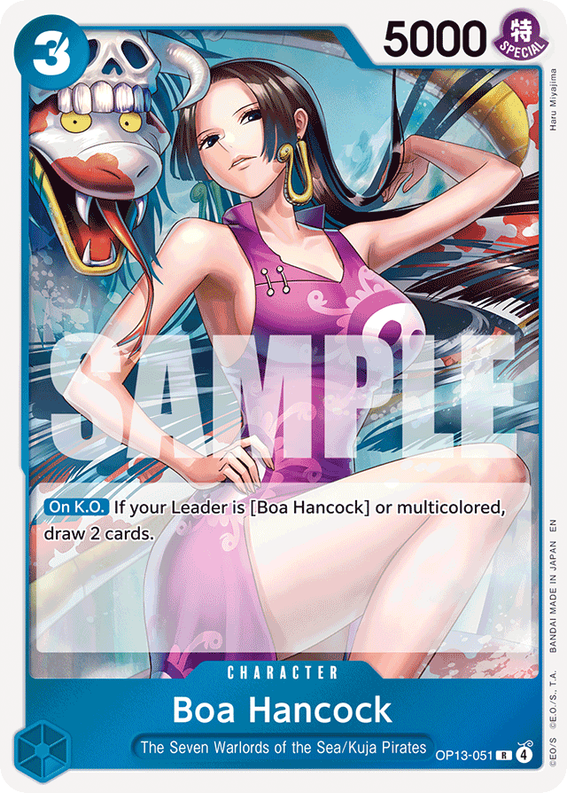 Boa Hancock - Carrying On His Will - R - OP13-051