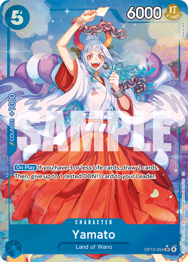 Yamato (Alternate Art) - Carrying On His Will - SR - OP13-054