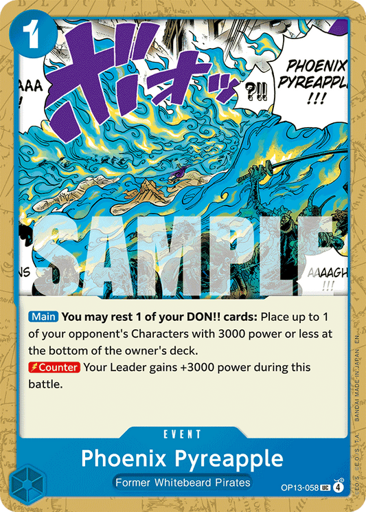 Phoenix Pyreapple - Carrying On His Will - UC - OP13-058