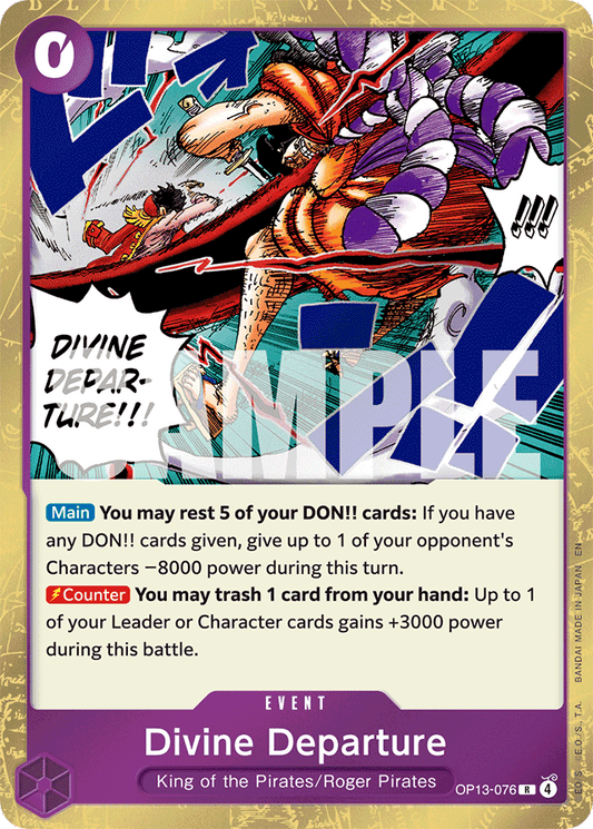 Divine Departure - Carrying On His Will - R - OP13-076