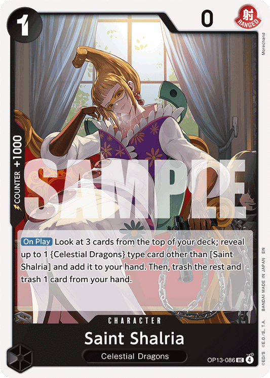 Saint Shalria - Carrying On His Will - UC - OP13-086