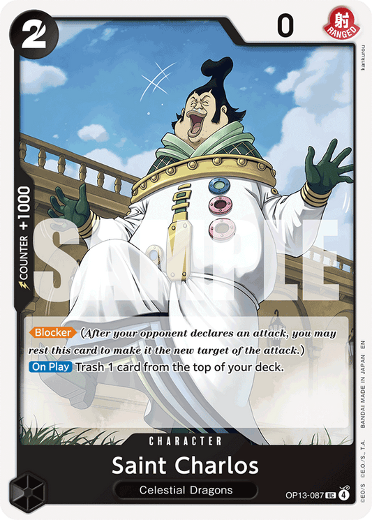 Saint Charlos - Carrying On His Will - UC - OP13-087