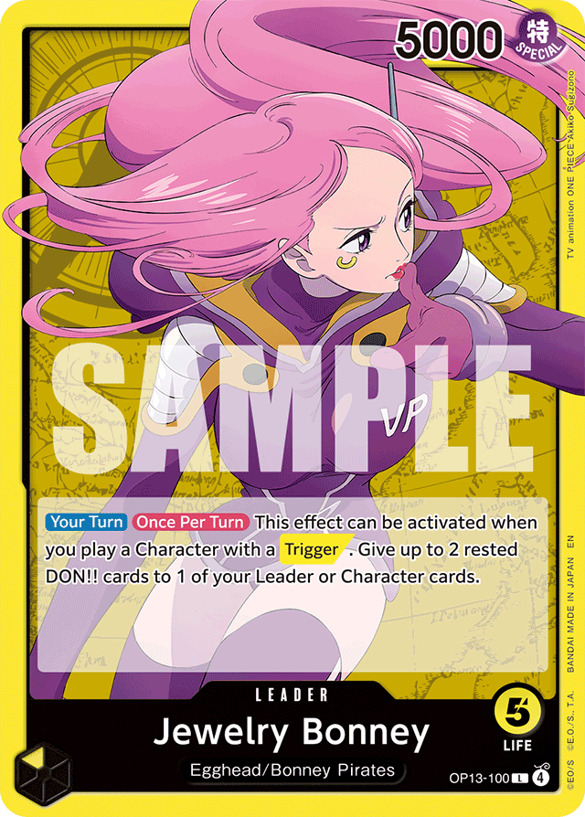 Jewelry Bonney (100) - Carrying On His Will - L - OP13-100