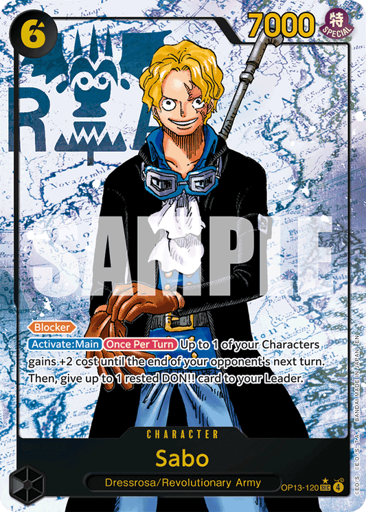 Sabo (120) (Parallel) - Carrying On His Will - SEC - OP13-120