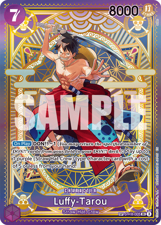 Luffy-Tarou (SP) - A Fist of Divine Speed - SR - ST18-005