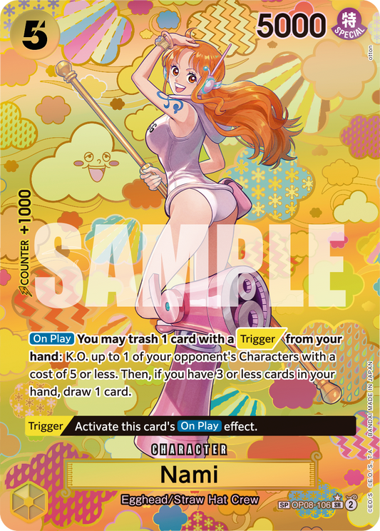 Nami (SP) - Emperors in the New World - SR - OP08-106