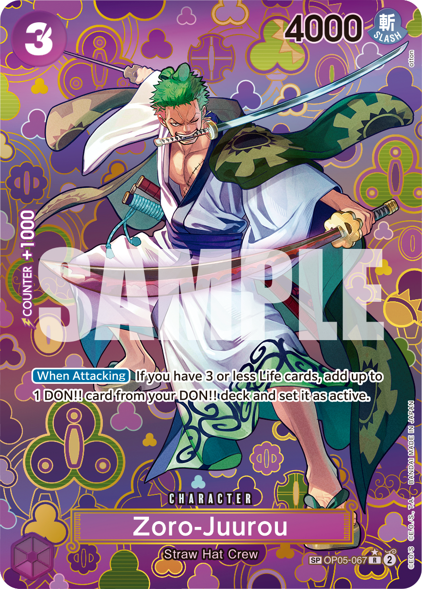 Zoro-Juurou (SP) - Emperors in the New World - R - OP05-067