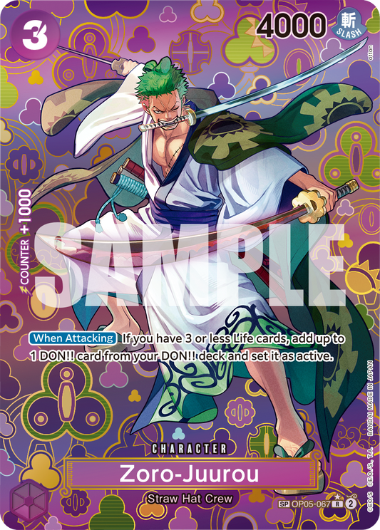 Zoro-Juurou (SP) - Emperors in the New World - R - OP05-067