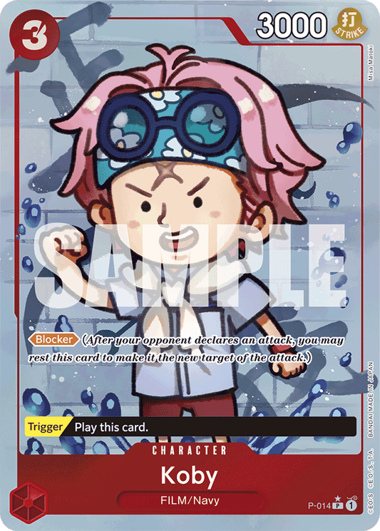 Koby (Full Art) - Premium Booster -The Best- - PR - P-014