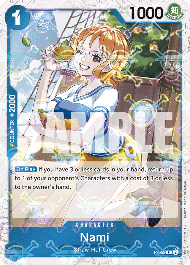 Nami (P-053) (Jolly Roger Foil) - Premium Booster -The Best- - PR - P-053