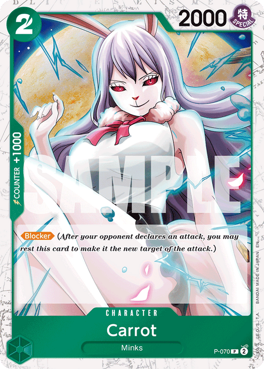 Carrot - P-070 (Pirate Foil) - Premium Booster -The Best- Vol. 2 - PR - P-070