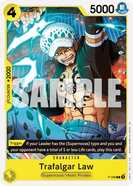Trafalgar Law -  P-088 (Reprint) - Premium Booster -The Best- Vol. 2 - PR - P-088