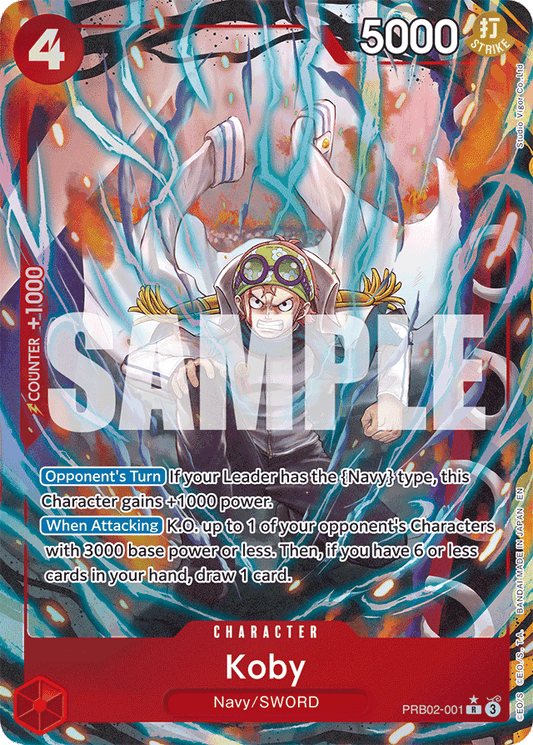 Koby (Alternate Art) - Premium Booster -The Best- Vol. 2 - R - PRB02-001