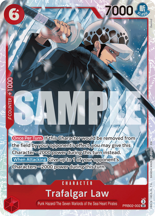 Trafalgar Law - PRB02-002 - Premium Booster -The Best- Vol. 2 - SR - PRB02-002