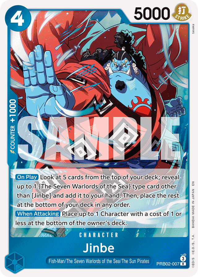 Jinbe - PRB02-007 - Premium Booster -The Best- Vol. 2 - R - PRB02-007