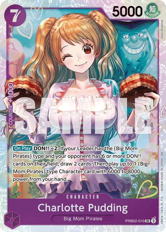 Charlotte Pudding - PRB02-010 - Premium Booster -The Best- Vol. 2 - SR - PRB02-010