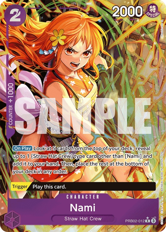 Nami (Alternate Art) - Premium Booster -The Best- Vol. 2 - R - PRB02-012
