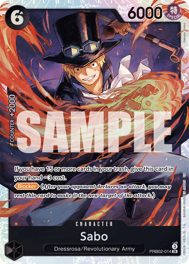 Sabo - PRB02-014 - Premium Booster -The Best- Vol. 2 - SR - PRB02-014