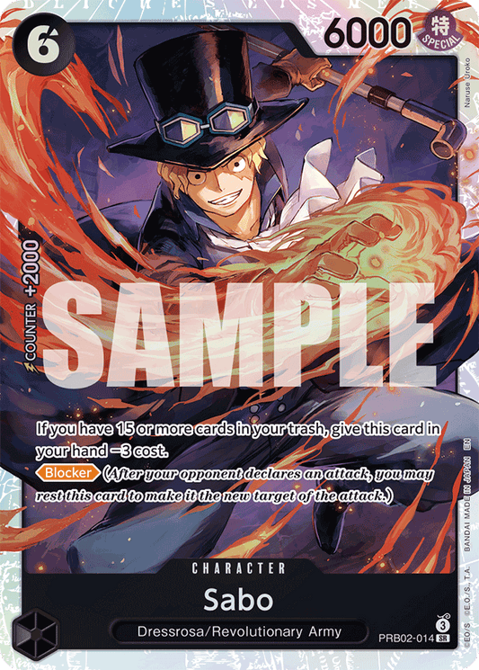 Sabo - PRB02-014 - Premium Booster -The Best- Vol. 2 - SR - PRB02-014