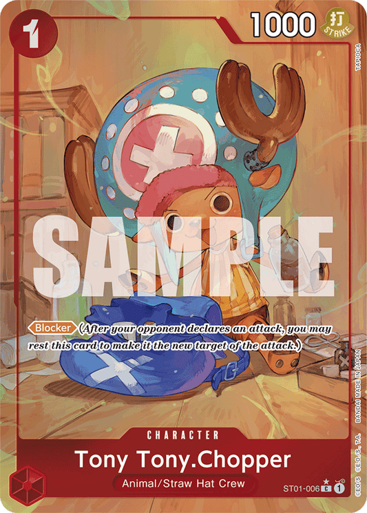 Tony Tony.Chopper (ST01-006) (Alternate Art) - Premium Booster -The Best- - C - ST01-006