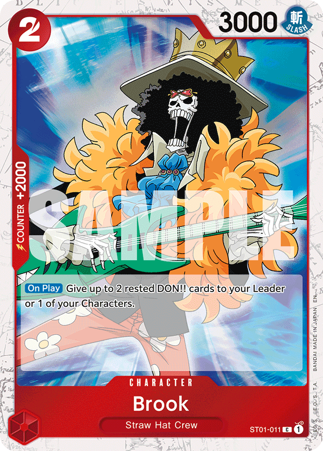Brook - ST01-011 (Pirate Foil) - Premium Booster -The Best- Vol. 2 - C - ST01-011