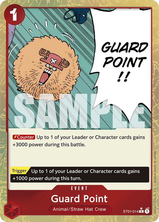 Guard Point (Textured Foil) - Premium Booster -The Best- - C - ST01-014
