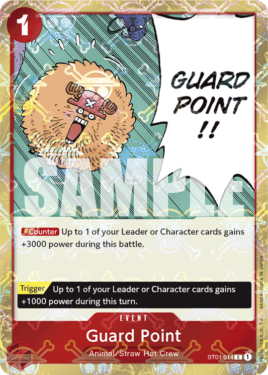 Guard Point (Jolly Roger Foil) - Premium Booster -The Best- - C - ST01-014