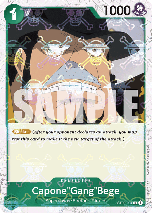 Capone"Gang"Bege (ST02-004) (Jolly Roger Foil) - Premium Booster -The Best- - C - ST02-004
