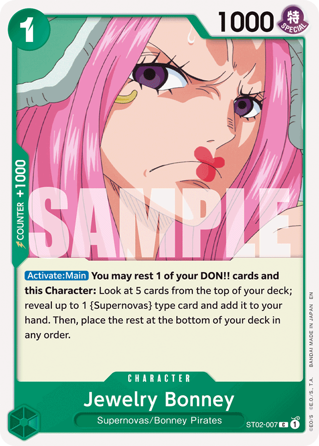 Jewelry Bonney - ST02-007 (Reprint) - Premium Booster -The Best- Vol. 2 - C - ST02-007