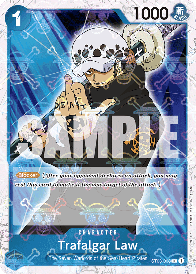 Trafalgar Law (ST03-008) (Jolly Roger Foil) - Premium Booster -The Best- - C - ST03-008