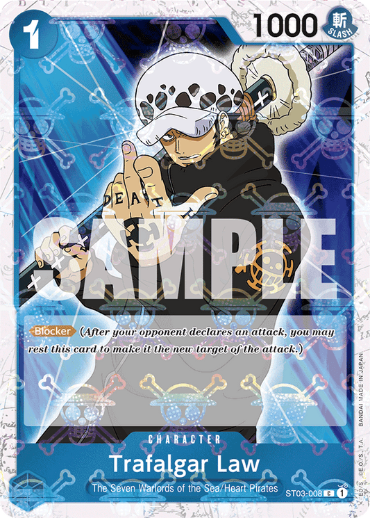Trafalgar Law (ST03-008) (Jolly Roger Foil) - Premium Booster -The Best- - C - ST03-008