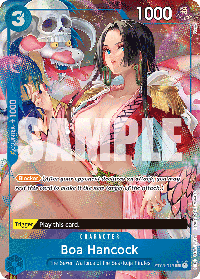 Boa Hancock (ST03-013) (Alternate Art) - Premium Booster -The Best- - C - ST03-013