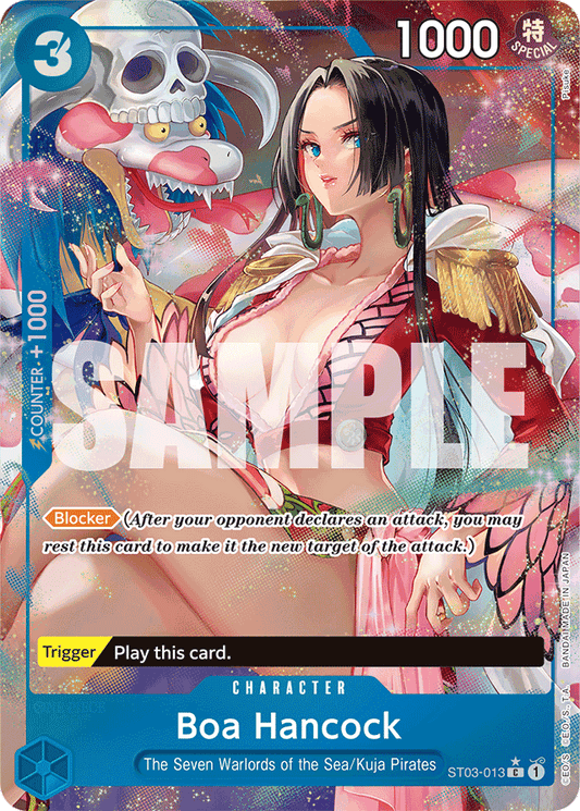 Boa Hancock (ST03-013) (Alternate Art) - Premium Booster -The Best- - C - ST03-013