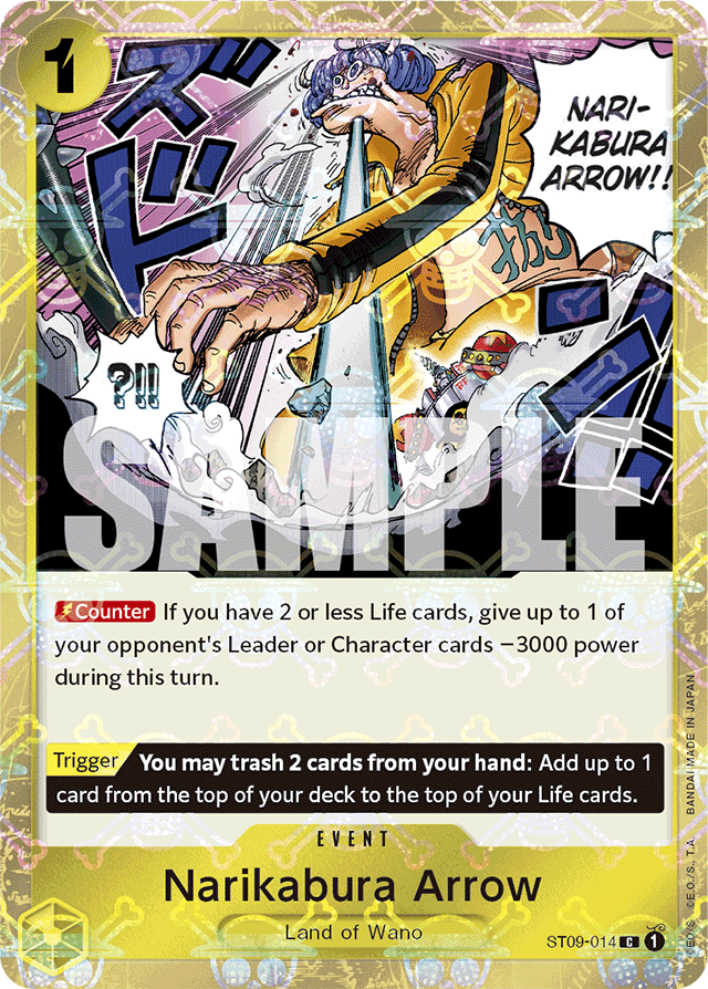 Narikabura Arrow (Jolly Roger Foil) - Premium Booster -The Best- - C - ST09-014