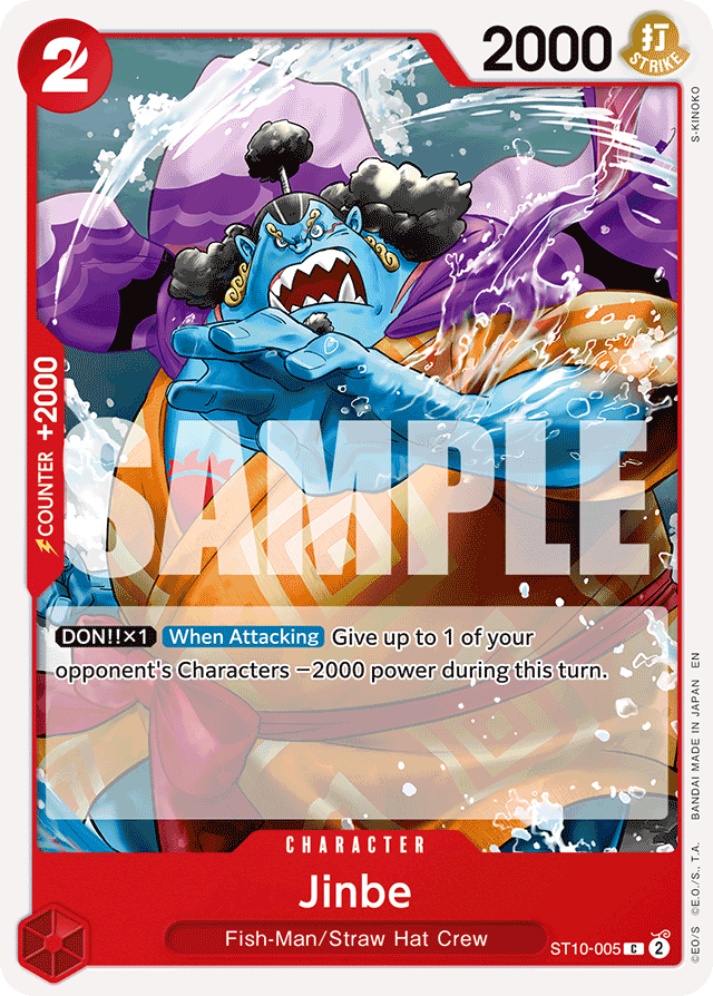 Jinbe - ST10-005 (Reprint) - Premium Booster -The Best- Vol. 2 - C - ST10-005