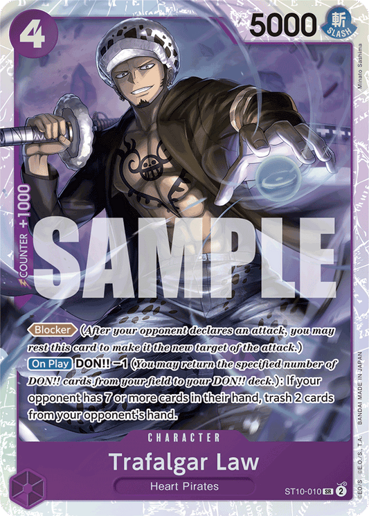 Trafalgar Law (ST10-010) (Reprint) - Premium Booster -The Best- - SR - ST10-010