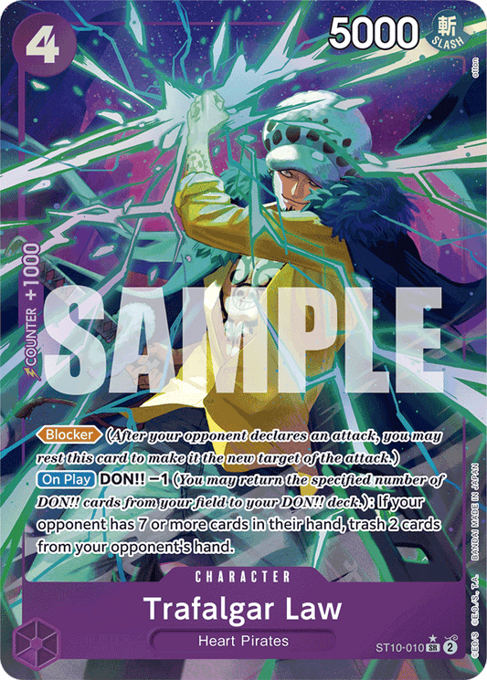 Trafalgar Law (ST10-010) (Alternate Art) - Premium Booster -The Best- - SR - ST10-010