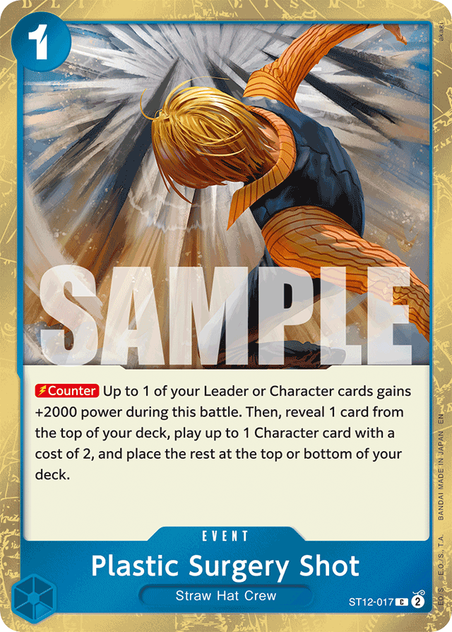 Plastic Surgery Shot - ST12-017 (Pirate Foil) - Premium Booster -The Best- Vol. 2 - C - ST12-017