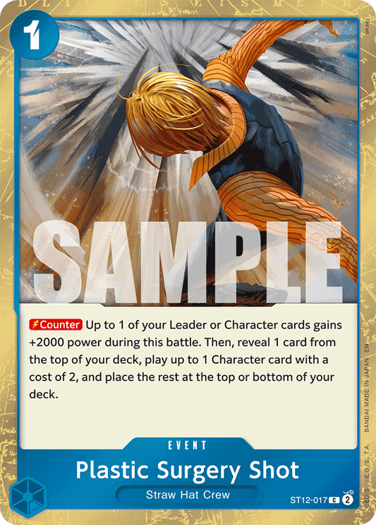 Plastic Surgery Shot - ST12-017 (Pirate Foil) - Premium Booster -The Best- Vol. 2 - C - ST12-017
