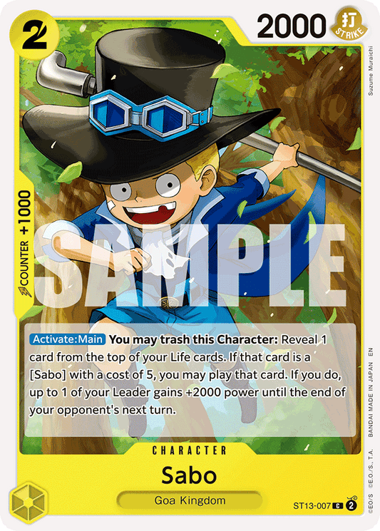 Sabo - ST13-007 (Reprint) - Premium Booster -The Best- Vol. 2 - C - ST13-007