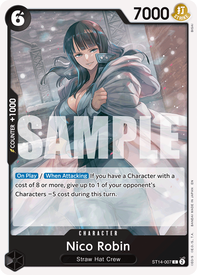 Nico Robin - ST14-007 (Reprint) - Premium Booster -The Best- Vol. 2 - C - ST14-007