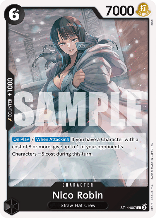 Nico Robin - ST14-007 (Reprint) - Premium Booster -The Best- Vol. 2 - C - ST14-007