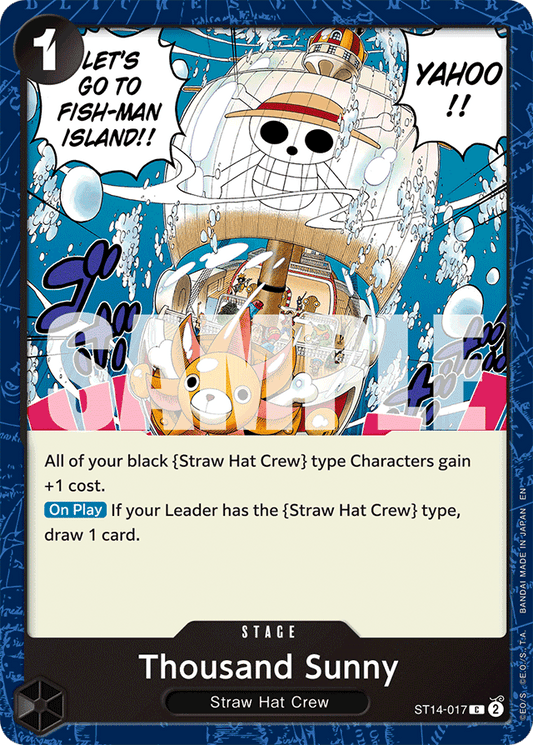 Thousand Sunny (Reprint) - Premium Booster -The Best- Vol. 2 - C - ST14-017