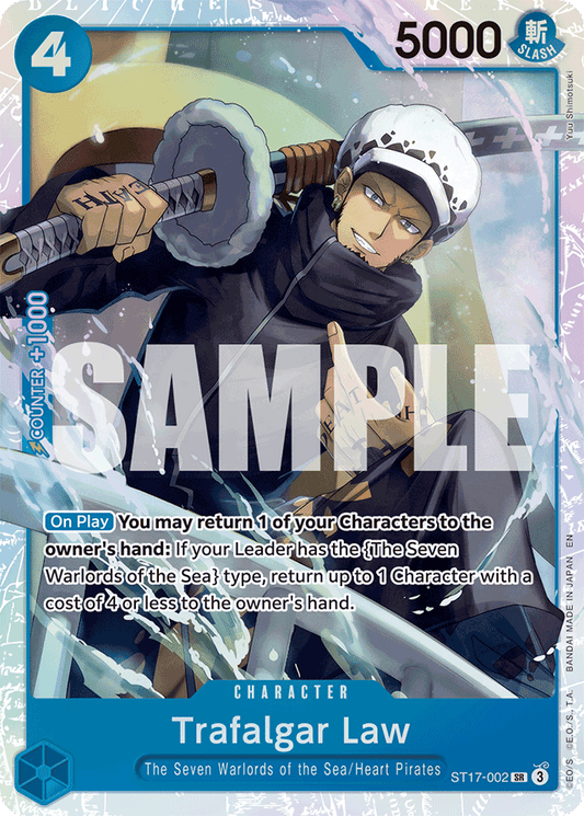 Trafalgar Law - ST17-002 (Reprint) - Premium Booster -The Best- Vol. 2 - SR - ST17-002