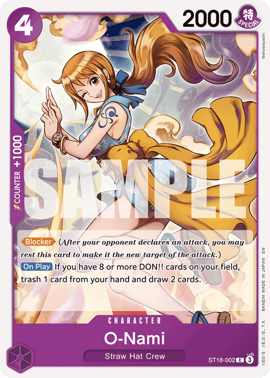 O-Nami (Reprint) - Premium Booster -The Best- Vol. 2 - C - ST18-002