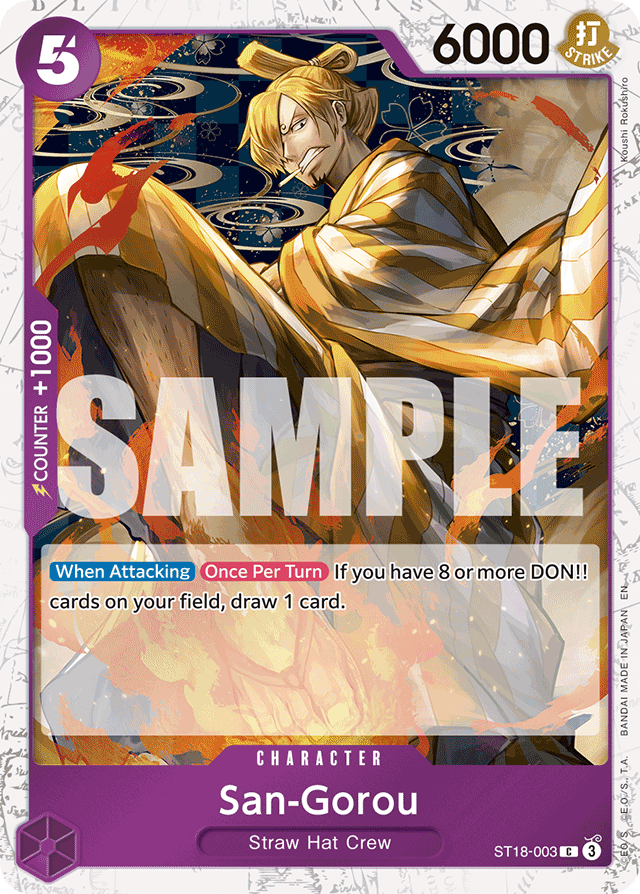 San-Gorou (Pirate Foil) - Premium Booster -The Best- Vol. 2 - C - ST18-003