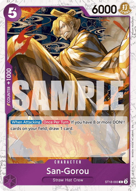 San-Gorou (Pirate Foil) - Premium Booster -The Best- Vol. 2 - C - ST18-003