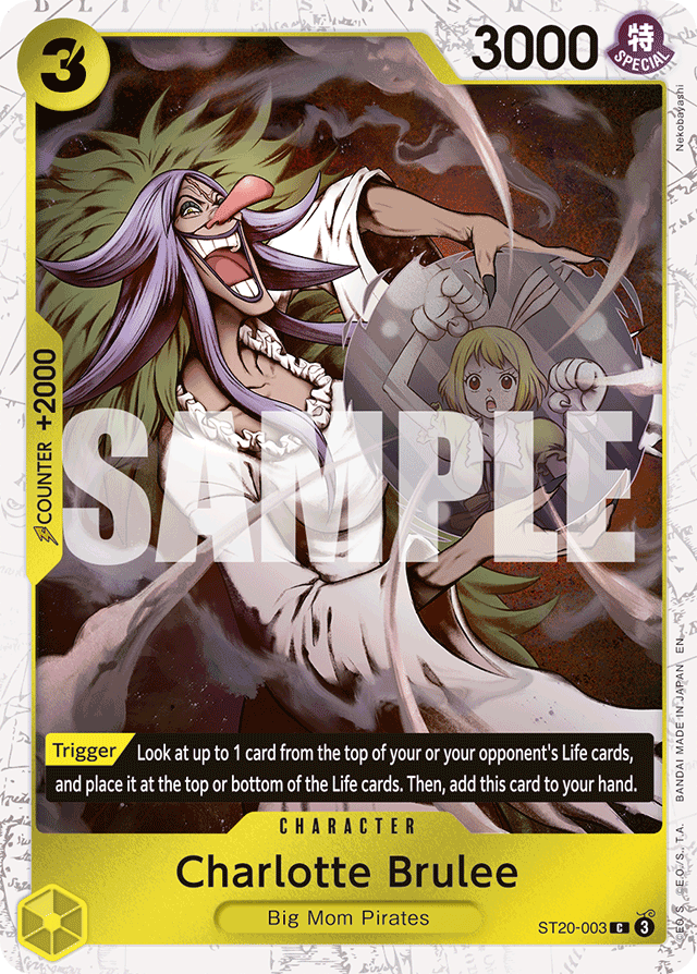 Charlotte Brulee (Pirate Foil) - Premium Booster -The Best- Vol. 2 - C - ST20-003