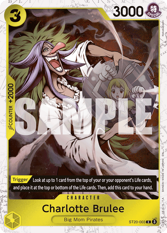 Charlotte Brulee (Pirate Foil) - Premium Booster -The Best- Vol. 2 - C - ST20-003